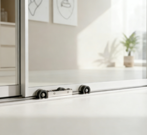 <span class=keywords><strong>Ruedas</strong></span> de Polea Universales de Acero Inoxidable de Alta Resistencia <span class=keywords><strong>para</strong></span> Puertas Correderas con Guía de Carril <span class=keywords><strong>para</strong></span> Dormitorios y Mamparas de Hotel - Product Image 3