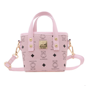 Großhandel PU Cartoon-Design Kleine Handtaschen für Kinder Modische Kinder-Schultertasche Neue Stile Niedliche Boutique-Mädchen-Geldbörsen - Product Image 5