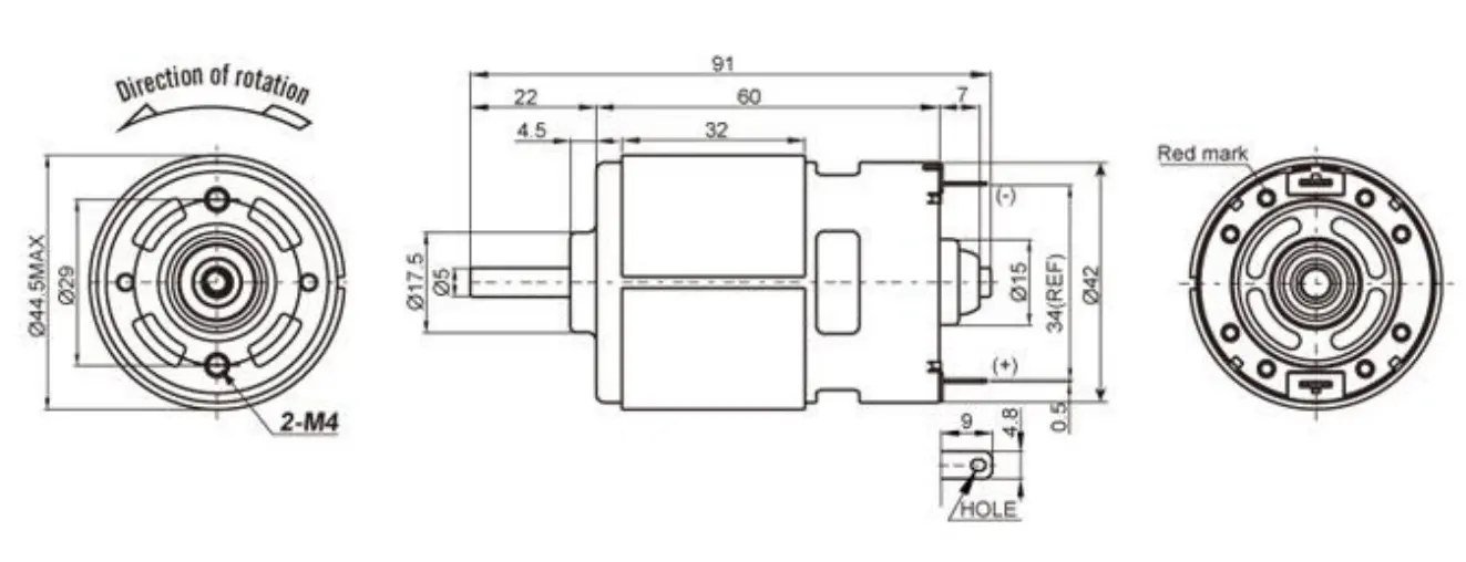 Mglory fabricant de moteurs à courant continu 18000rpm RS750 12v dc ventilateur moteur refroidisseur d'air