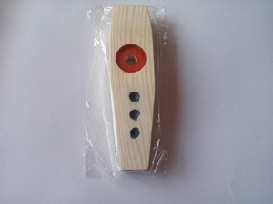 Kazoo en bois en gros, flûte kazoo durable, instrument de musique pour enfants débutants, jouet musical d'éveil - Product Image 6