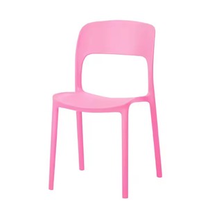 Chaises en plastique polypropylène empilables pour jardin extérieur, design coloré, avec couleurs OEM - Product Image 3