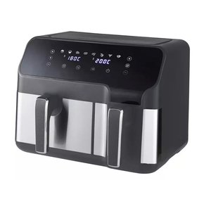 Commercio all'ingrosso 2 cestini tedesco <span class=keywords><strong>Cres</strong></span> doppia friggitrice ad aria Fritoz elettrico Smart Dual 6L 8L 9L forno digitale friggitrice ad aria digitale - Product Image 5