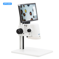 Microscope stéréoscopique numérique LCD OPTO-EDU A36.3601 pour l'inspection des diamants, des bijoux, des gemmes et des pièces de monnaie dans l'industrie