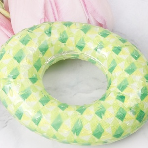 Juguete Masticable para Perros TPR, Juguete Anti-Mordidas de Donut de Tela No Tejida para Mascotas, Nuevo Producto para la Limpieza Dental de Mascotas - Product Image 6