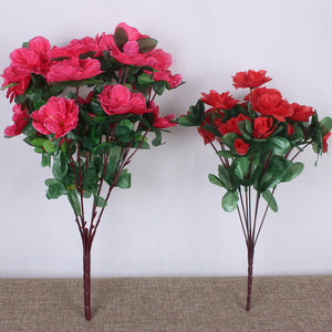 ดอกไม้ประดิษฐ์ ดอกโรโดเดนดรอน สำหรับตกแต่งภูมิทัศน์ห้างสรรพสินค้า - Product Image 6