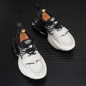 Zapatos de hombre estilo europeo 2026: Nuevas zapatillas deportivas y casuales de moda con suela gruesa y aumento de altura para hombre - Product Image 3