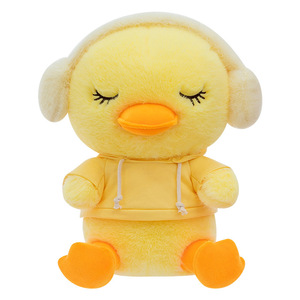 Peluche de Pato con Audífonos y Capucha, Adorable y Reconfortante, Ideal como Compañero y Almohada para Niñas, Popular en <span class=keywords><strong>TikTok</strong></span> - Product Image 4