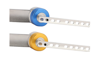 Guides de perçage pour instruments vétérinaires orthopédiques pour chiens et animaux de grande taille, en acier inoxydable, 150 mm