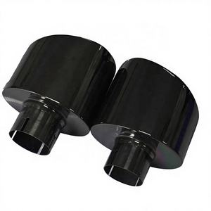 Sistema de escapamento de desempenho, ponta de escape revestida da cor preta para audi rs3 ttrs - Product Image 3