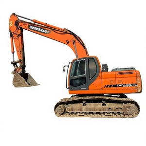 รถขุด Doosan Dx225LC 225LC มือสอง ขนาด 22 ตัน รถขุดตีนตะขาบ Doosan 225 LCA สำหรับขาย - Product Image 1