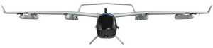 Jumeirah Durable Cargo utiliza un helicóptero de reparto de emergencia Evtol, vehículo de transporte con batería, de fibra de carbono, sin necesidad de piloto. - Product Image 4