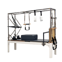 Machine de Pilates Reformer en aluminium WAVAR, réglable, durable, Reformer de Pilates commercial 3 en 1 pour studio et usage domestique