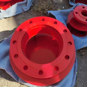 Prévention d'ondes de choc pour la lutte contre les incendies, à bride, en acier au carbone YQFX4 16, grande taille, revêtement poudré, durable, type pipeline - Product Image 2