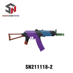 AK74U pistol Gel bahan nilon, pistol peluru air elektrik kecepatan tinggi untuk dewasa, permainan menembak menyenangkan - Product Image 4