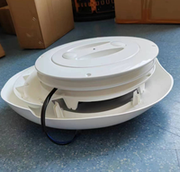 Ventilateur extracteur de plafond 12V pour ambulance, ventilateur d'évacuation circulaire en forme de champignon pour camping-car