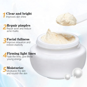 Cremas para damas Eliminación de manchas oscuras Perla Blanqueamiento <span class=keywords><strong>Crema</strong></span> facial 30g Etiqueta privada Antienvejecimiento Corrector natural Lady Skin Cream - Product Image 2