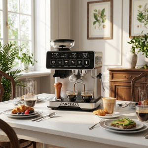 Macchina da Caffè Espresso Professionale da 20 Bar per Uso Domestico con Macinacaffè, Macchina per Cappuccino ed Espresso Personalizzata dalla Fabbrica - Product Image 3