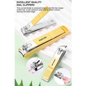 Professionnel 18 en 1 en acier inoxydable outil de soin des ongles manucure pédicure ensemble <span class=keywords><strong>incarné</strong></span> coupe-ongles tondeuse à cuticules Kits de toilettage - Product Image 2