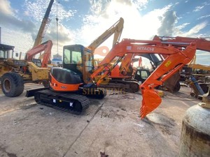 Excavadora Hidráulica Usada de Alta Calidad HITACHI ZX50U de 5 Toneladas, Certificada CE EPA TIER4 ROPS, para Minería de Oro, Ingeniería Agrícola y Trabajo Pesado - Product Image 2