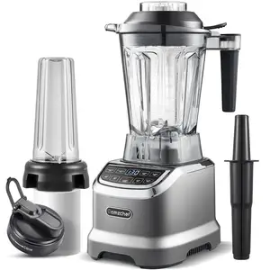 stainless steel blade mini cooking blender commercial fruit juicer dry mill blender