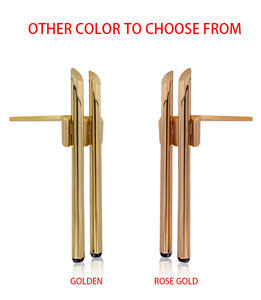 Letto in Ottone Dorato di Stile Lussuoso con Gambe del Tavolo in Metallo Dorato, Produzione Cinese - Product Image 4