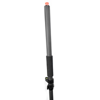 Mástil GNSS Portátil de Fibra de Carbono de 1.8M, Ligero y Duradero, Compatible con Sistemas Satelitales para Topografía y Cartografía Precisa.