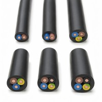 H03V2V2-F 90 ° Câble PVC flexible de classe C EN 50525-2-11 Isolation résistante à la chaleur 300V pour appareils de chauffage de cuisine en intérieur