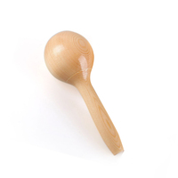 Wholesale Musical Instrument Kids Noise Maker Toy Plain Wood Maracas