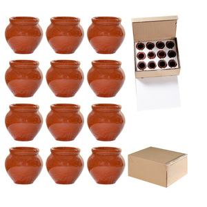 Jarritos De <span class=keywords><strong>Barro</strong></span> Mexicanos Pottery Cocktail Glasses, Mexican Shot Glasses Taco Tuesday Cups for Celebration,Tequila,Margaritas - Product Image 1