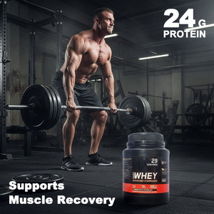 Proteína de Suero de Leche 100% OEM, Sabor Chocolate Doble, 1.98 Libras, Suplementos Deportivos para Adultos, 24 g, 29 Porciones - Product Image 6