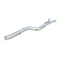 Tuyau intermédiaire d'échappement en acier inoxydable haute performance de 3,5 pouces à 3 pouces pour BMW X3 X4 M40i G01 G02 3.0T 2016-2023