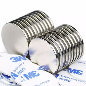מגנט דיסק עגול מגנטים עם דבק 3 מ 'עיצוב אטרקטיבי מחיר טוב דבק מגנט - Product Image 4