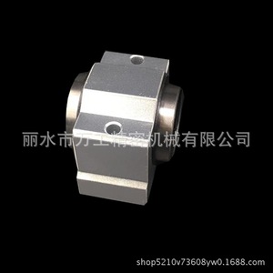 Unidad de Deslizamiento con Rodamiento Lineal Ersk SC SCV SCE SK SHF, Perfil de Aluminio Cromado, Eje Óptico Fijo Superior e Inferior - Product Image 5