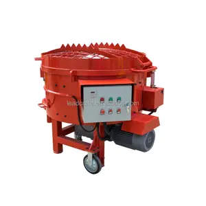 China Supplier High intensive portable 250kg castable refractory concrete pan mixer