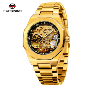 Montres pour hommes FORSINING 8202, tendance, neuves, haut de gamme, dernier modèle, prix d'usine <span class=keywords><strong>pas</strong></span> <span class=keywords><strong>cher</strong></span>, design populaire, quartz, bracelet en acier inoxydable - Product Image 2
