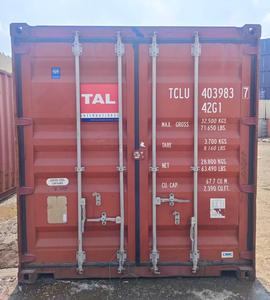 Cost Effective 40ft 40gp Second Hand <b>Shipping</b> Container, Watertight Dry <b>Box</b> for Myanmar Israel Import Storage - Product Image 1