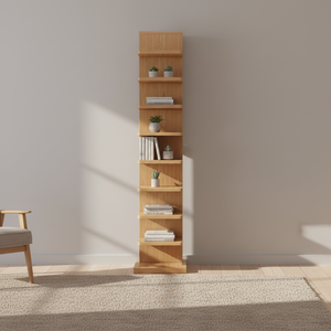 Fabrieksontwerp renovatie huisontwerp eenvoudige ruimtebesparende moderne meerlaagse opbergboekenkast ontwerp boekenkast multi hoekplank - Product Image 4