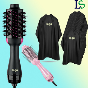 Cape de coiffure personnalisée avec logo et couleur unique pour salon de coiffure, tablier unisexe pour femmes et hommes, vente directe usine - Product Image 1