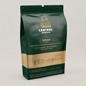 Bolsas <span class=keywords><strong>de</strong></span> Aluminio Impresas Personalizadas <span class=keywords><strong>con</strong></span> Ventana Transparente y Válvula, a Prueba <span class=keywords><strong>de</strong></span> Olores, <span class=keywords><strong>de</strong></span> Grado Alimenticio FDA, para Mezcla <span class=keywords><strong>de</strong></span> Café <span class=keywords><strong>con</strong></span> Cordyceps y Melena <span class=keywords><strong>de</strong></span> León, y Alimento para Mascotas - Product Image 1
