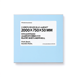 Fami Multiplex Board Blue <b>Laminate</b> 2000x750x50 Mm With <b>Laminate</b> Edges For Plastic Sheets And Panels - Product Image 3
