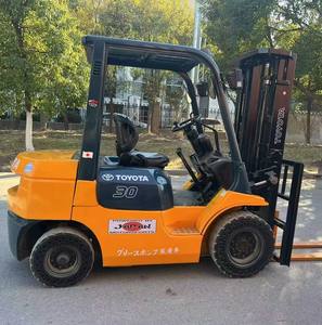 Montacargas Diésel Usado de 3 Toneladas de Japón, Modelo 2022 2023, Motor Diésel 1DZ-II, Montacargas Usado <span class=keywords><strong>7FD30</strong></span> 8F30, Listo para Envío - Product Image 1
