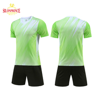 Ensemble de survêtement et maillot de football Haisay à impression par transfert thermique, unisexe, 100 % polyester, imperméable et léger