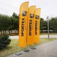 Drapeaux de course personnalisés en forme de plume/goutte d'eau et bannières publicitaires, directement du fabricant – Fournisseurs de drapeaux sportifs