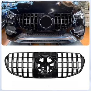 Alerón delantero y trasero, alerón de techo trasero, difusor trasero y parrilla delantera para Mercedes Benz GLE350 GLE450 GLE53 2020-2026 - Product Image 2