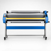 Laminateur électrique grand format LF1700-B6 de haute qualité pour film, vinyle, papier – Vente directe usine – Emballage plastique et bois
