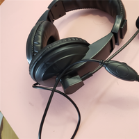 Casque stéréo de jeu filaire à double prise 3.5MM avec micro Écouteurs de jeu Microphone Écouteur pour ordinateur Casque S-750