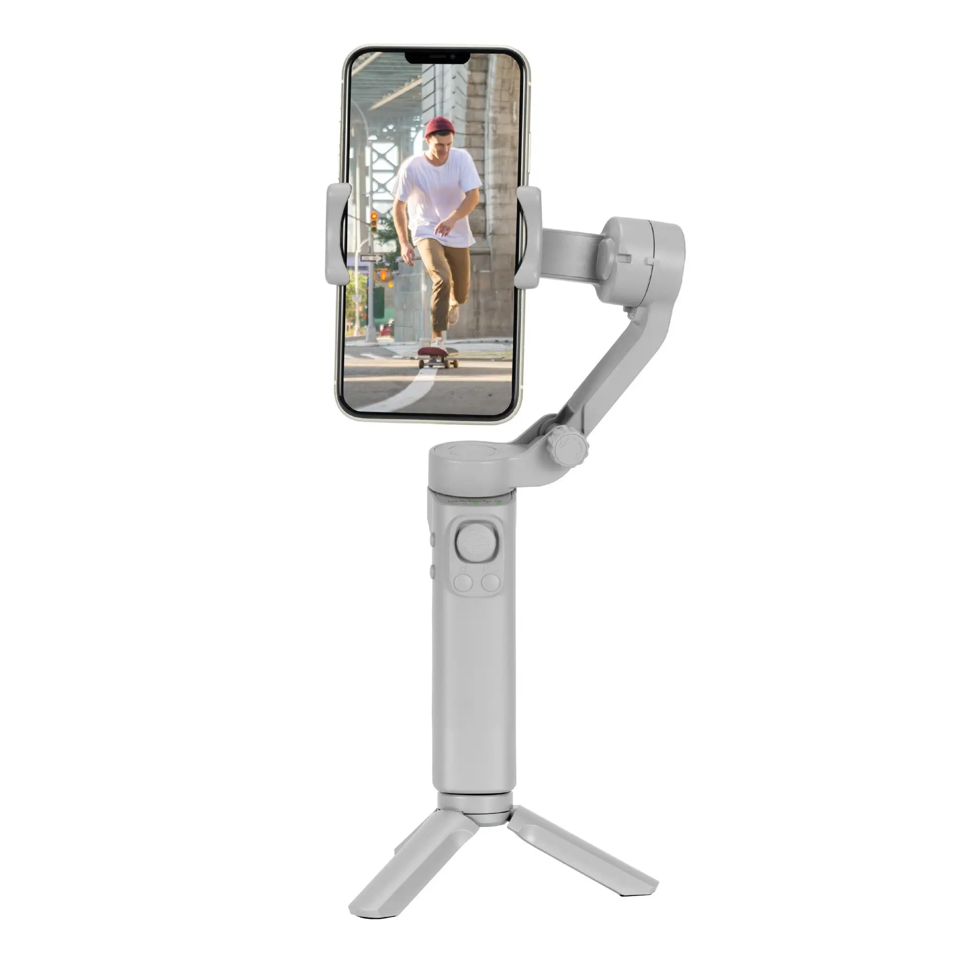 Di động cầm tay chuyên nghiệp 3-trục Trọng lượng nhẹ Gimbal ổn định cho vlogging hành động máy ảnh với kết nối Bluetooth
