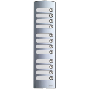 Placa de Puerta de Aluminio de 3M con 12 Llaves, 40.5 Pulgadas de Largo y 6 Pulgadas de Alto, Suplementaria - Product Image 1