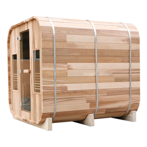 Sauna in Legno Massello di Alta Qualità con Doccia a Vapore, Design Moderno, Riscaldamento Elettrico, Garanzia di 3 Anni - Product Image 2