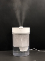 RIMOO nouvelle vente réservoir en verre portable humidificateur à brume froide pour chambre diffuseur humidificateur